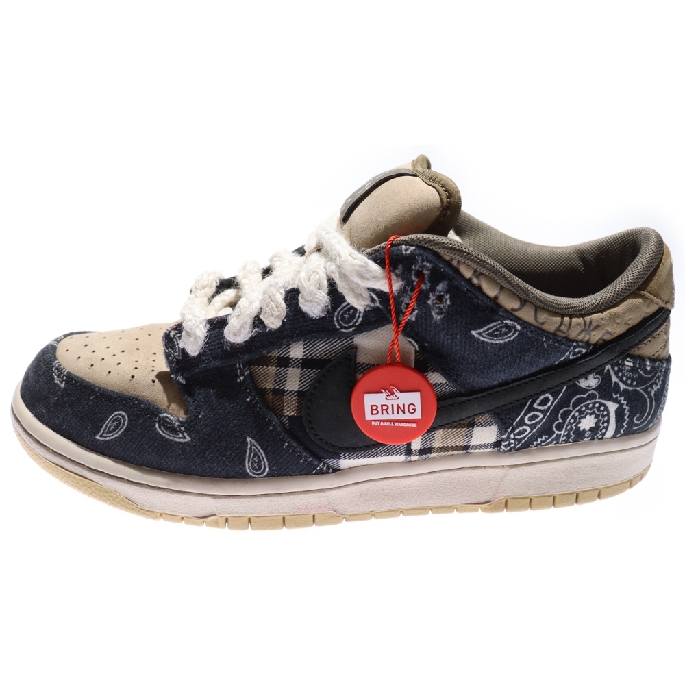 ナイキエスビー ×TRAVIS SCOTT SB DUNK LOW PRM QS Cactus Jack CT5053 