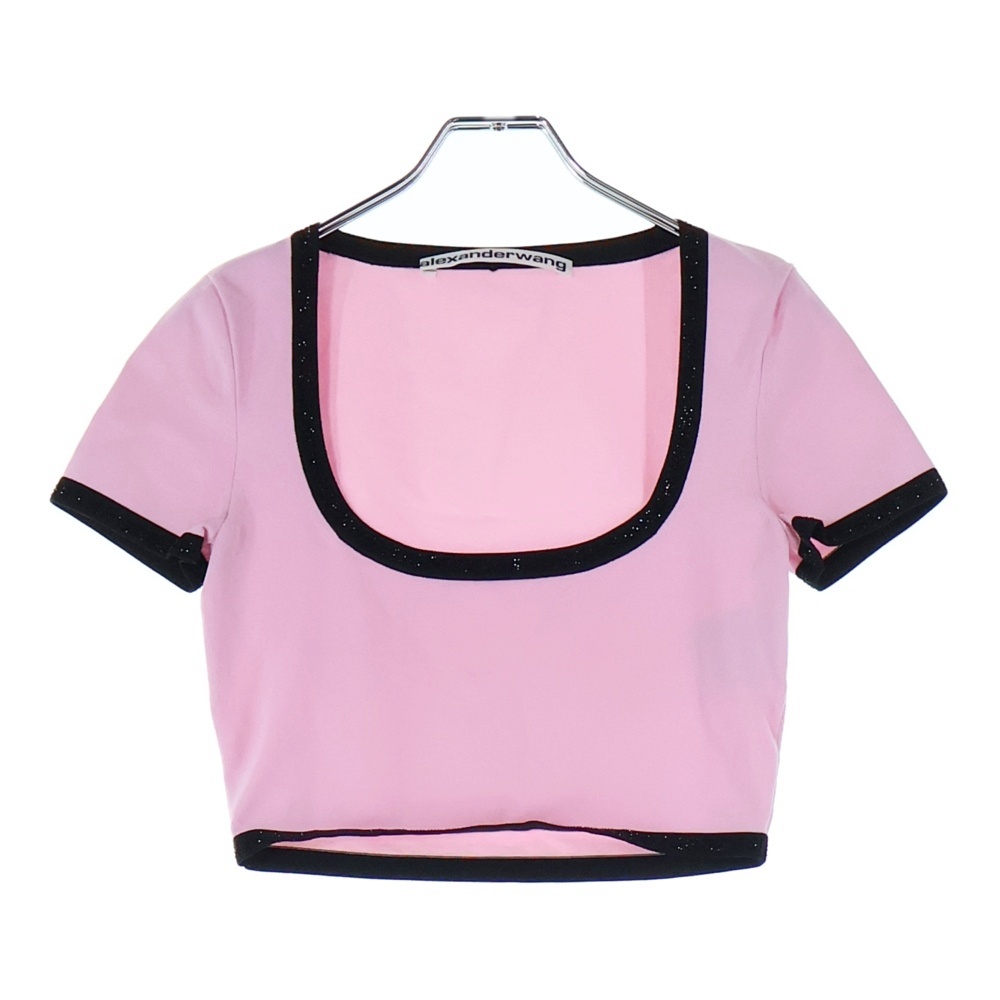 Contrast Trim Tee 1KC2231007 コントラストトリム 半袖Tシャツ カットソー ピンク レディース Bランク