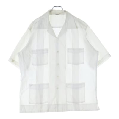 フェイスコネクション ラメ糸 ツイード フリンジ オーバーサイズ 長袖シャツ S 中古・古着通販】FAITH CONNEXION (フェイスコネクション) ツイード