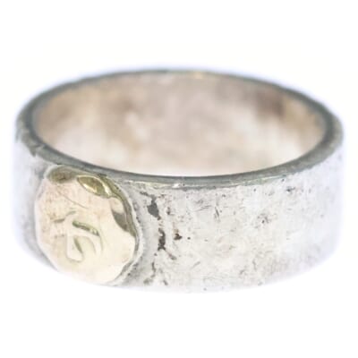 平打ちリング シルバー/ゴールド Bランク