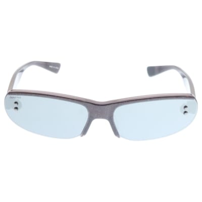 ×BLANC FLAMELESS SUNGLASSES 25SS72EW13 フレーム レス サングラス 眼鏡 グレー Aランク