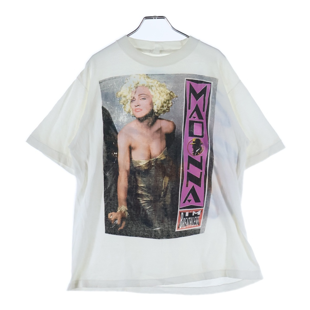 ヴィンテージ 90s MADONNA Breathless マドンナ 両面プリント 半袖T 
