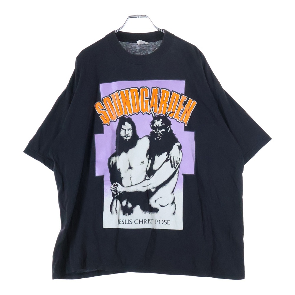 00sサウンドガーデンSOUNDGARDENヴィンテージTシャツNIRVANA ヴィンテージ 90s SOUNDGARDEN jesus christ pose EURO サウンド