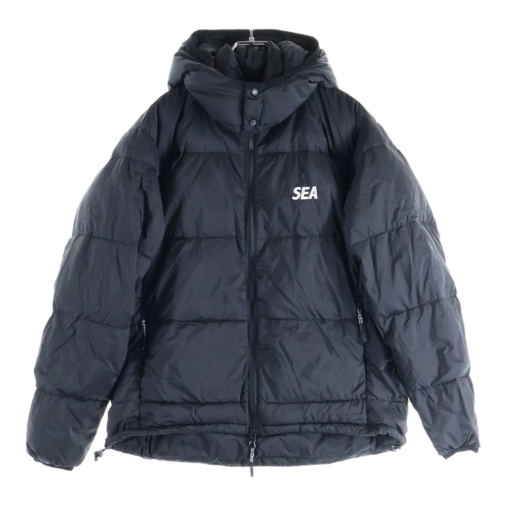 ×TAION WDS HOODED DOWN タイオン フーディーダウンジャケット ブラック WDS-C-TIN-26-Q1-01 Sランク