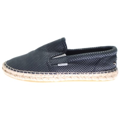 スタースタッズ付き スリッポン ローカットシューズ ネイビー Bランク