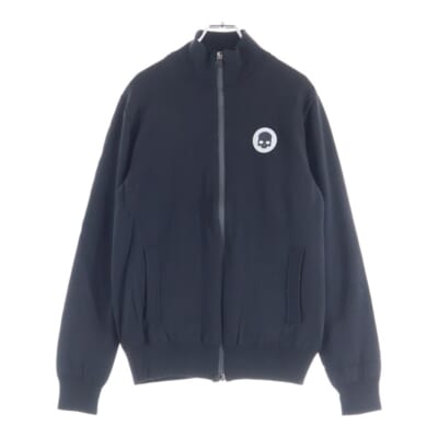 GOLF ウールニット ブルゾン ジャケット ブラック Bランク