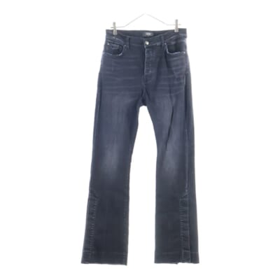 STACK FLAIR JEAN スタックフレアジーンズ フレアデニムパンツ ブラック Bランク