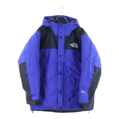 22AW GORE-TEX MOUNTAIN DOWN JACKET ゴアテックス マウンテンジップアップダウンジャケット ブルー ND92237 Aランク