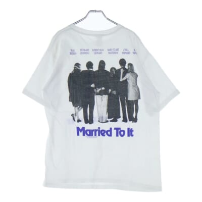 90S VINTAGE Married To It Tee  マリード トゥ イット オリジナルプロモーション プリント 1991年コピーライト クルーネック半袖Tシャツカットソー ムービーT Bランク