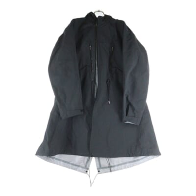 アンダーカバー 21AW 縮絨レイヤードジップコート ブラック UC2A4316