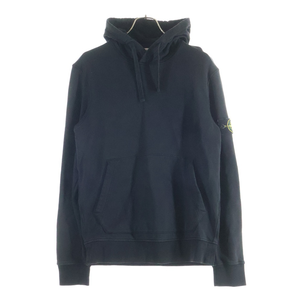 Wappen Hoodie Sweatshirt 101564151 袖ワンポイントロゴワッペンプルオーバーパーカー ブラック Bランク