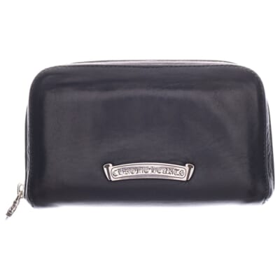 ラスト1点価格‼️大クロスパッチ ダガーチャック ジップウォレット