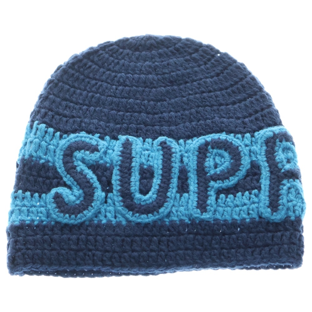 シュプリーム 25AW Crochet Logo Beanie クロシェ ロゴ ビーニー