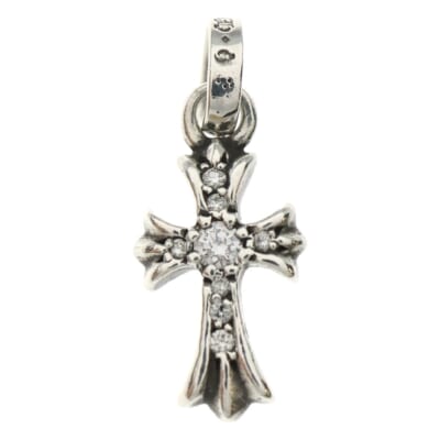 クロムハーツ TINY CH CROSS タイニーCHクロス チャーム オールド刻印