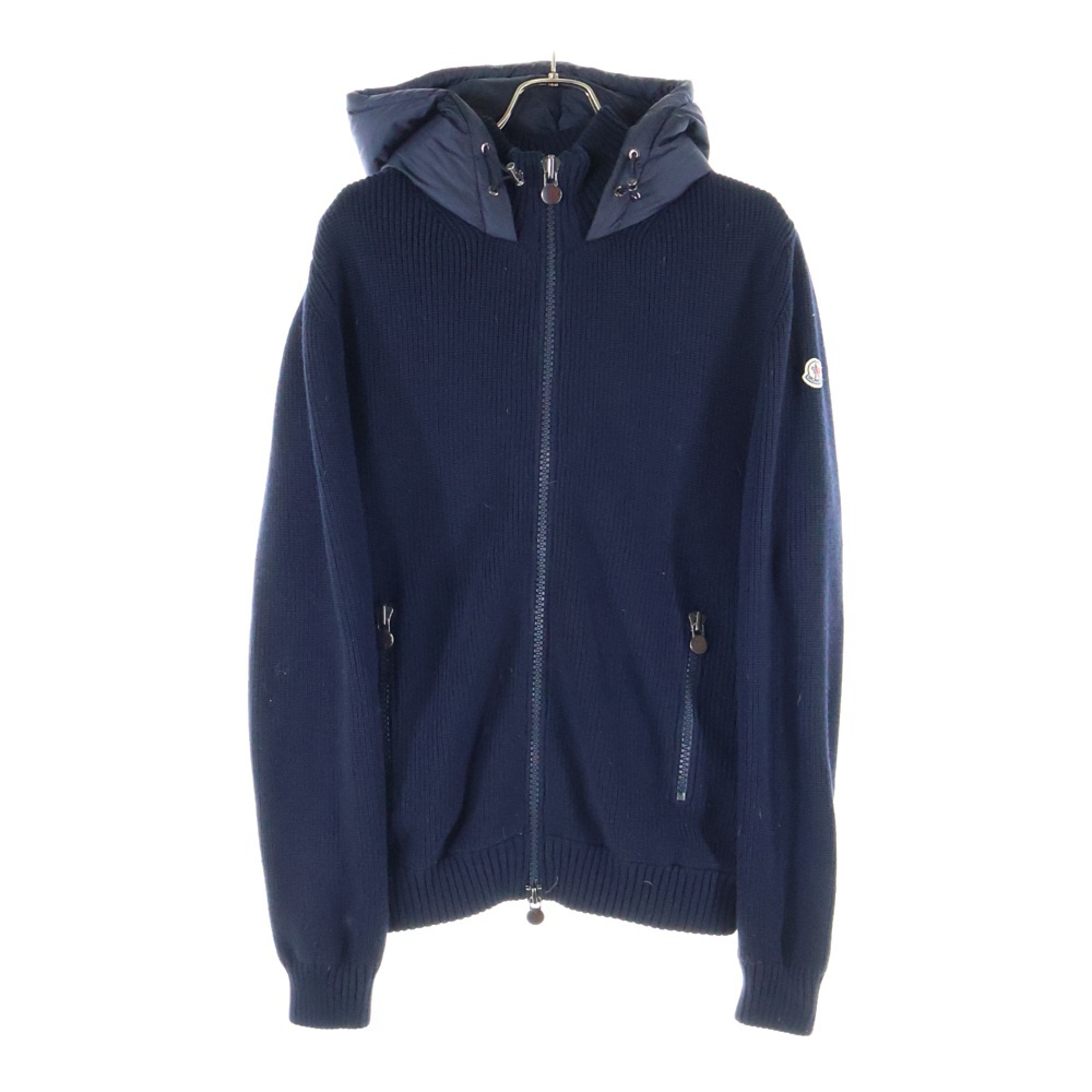 モンクレール MAGLIONE TRICOT CARDIGAN ニット切替 ダウンジャケット