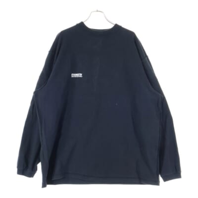 24SS DECONSTRUCTED LONGSLEEVE T-SHIRT デコンストラクト 長袖Tシャツ レイヤード ブラック UE64LS600B Bランク