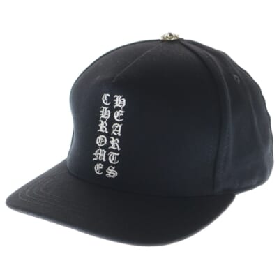 Vertical Logo Hat CHロゴ ベースボールキャップ 帽子 ブラック Bランク