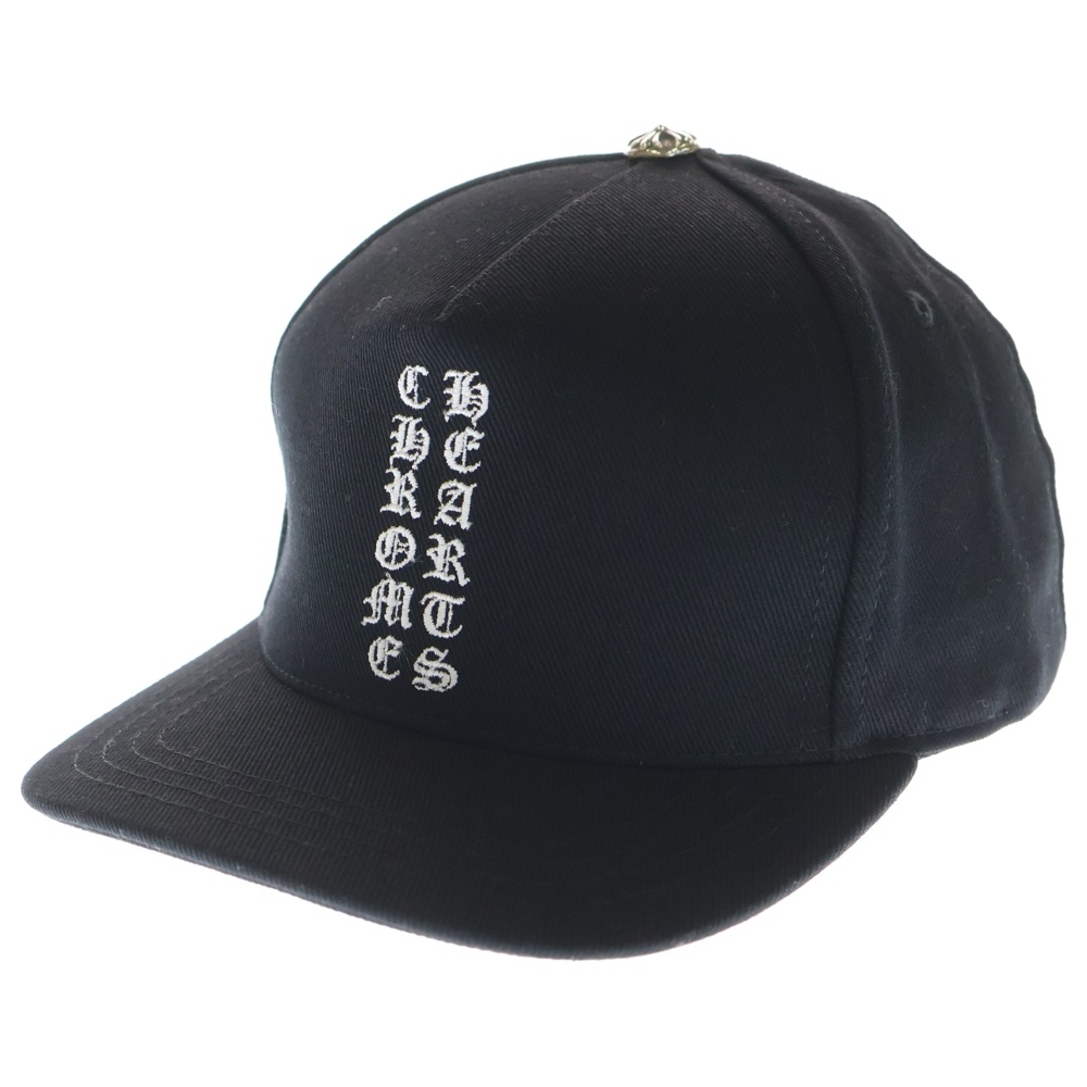 Vertical Logo Hat CHロゴ ベースボールキャップ 帽子 ブラック Bランク