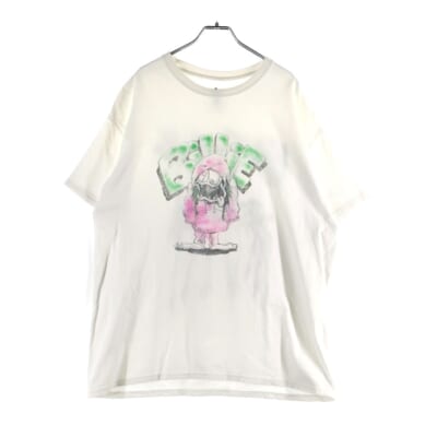 ×BILLIE EILISH ビリーアイリッシュ 両面プリント 半袖Tシャツ カットソー ホワイト Bランク