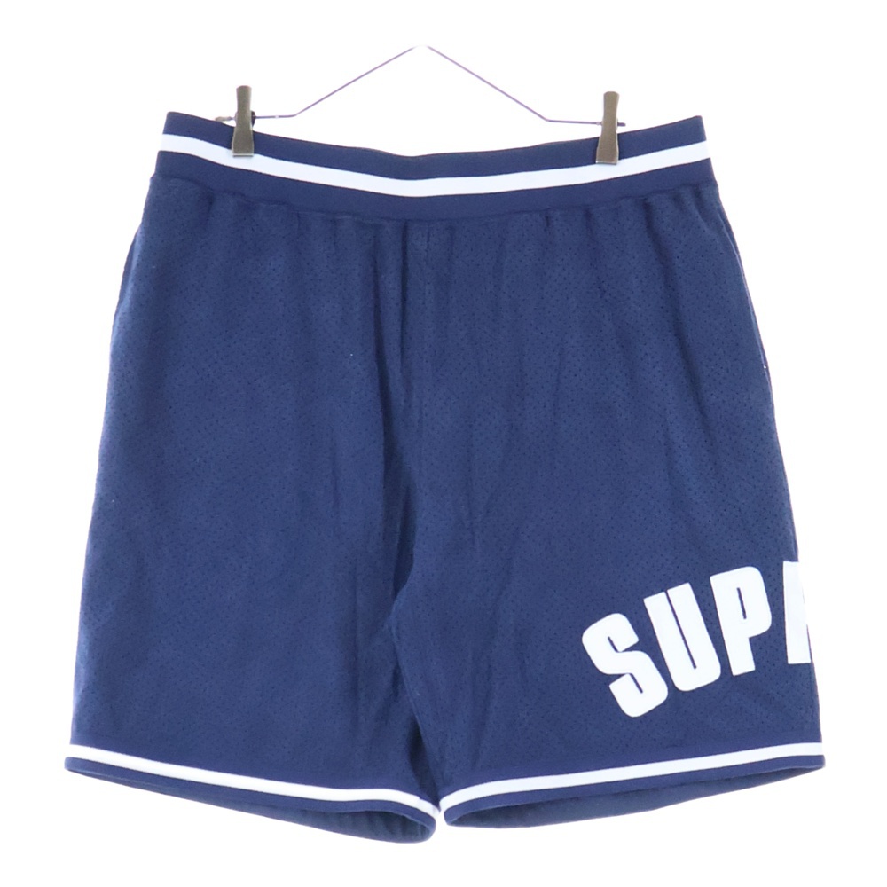 24SS Ultrasuede Mesh Short ウルトラ スエード メッシュ ショーツ ハーフパンツ ネイビー Bランク
