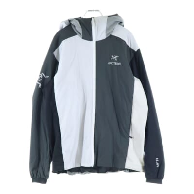 BEAMS別注 Atom Hoody M X000007470 ビームス 侘び寂び ワビサビ ベータ ジャケット アウター ブラック/グレー Bランク