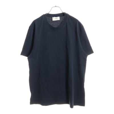 フロントロゴ クルーネック半袖Tシャツ ブラック UTS027.726 Bランク