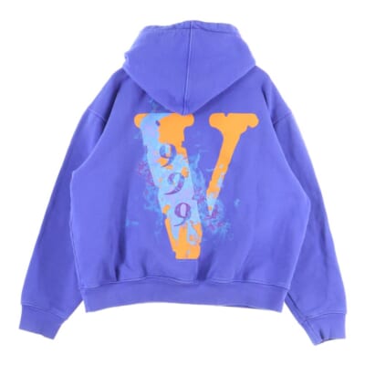 Juice Wrld x Vlone Legends Never Die Hoodie 999 スウェット フーディー パープル Bランク
