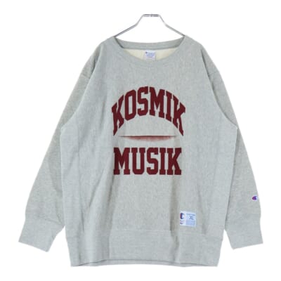 25SS × Champion REVERSE WEAVE CREW NECK チャンピオン リバースウィーブ クルーネックスウェット トレーナー ブラック UC1E4809-2 Sランク