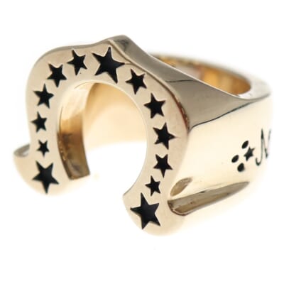 T-H.SRING 8K ホースシューリング 指輪 ゴールド Bランク