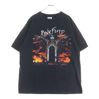 PINK FLOYD THE WALL WINTERLAND ピンクフロイド ザ ウォール ウィンターランド バンT 半袖Tシャツ ブラック Bランク