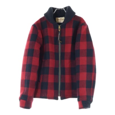 T-LUMBER JACKT バッファロー チェック ランバージャック ジャケット レッド Bランク