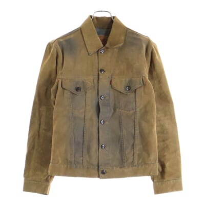 リーバイスプレミアム スウェードレザー トラッカージャケット PC9