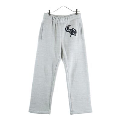 YNOT CH Logo Sweat Pants CHロゴ スウェットパンツ グレー Aランク