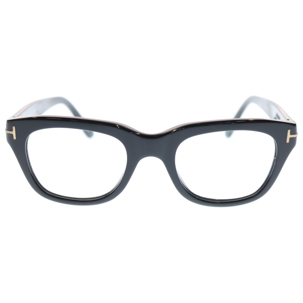 クリアレンズ ウェリントンサングラス アイウェア ブラック TF5178 001 Bランク