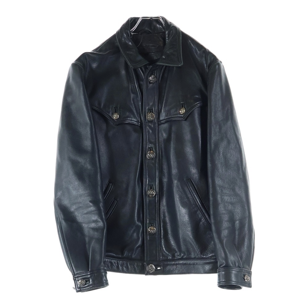 クロムハーツ CLASSIC JEAN LTHR レザークラシックジーン ダガークロウ 