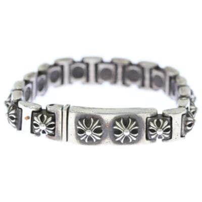 I LINK Iリンク CHプラスモチーフシルバーブレスレット シルバー Bランク