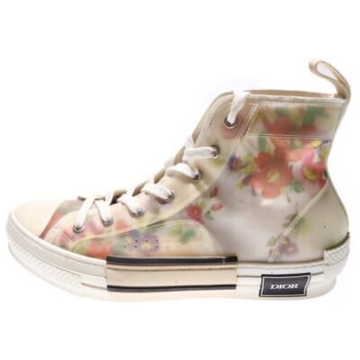 19SS オブリークフラワーズ B23 ハイカットスニーカー シューズ 3SH118YJR 42/27cm Bランク