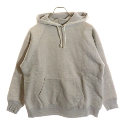 50S DOUBLE FACE HOODIE ダブルフェイス フーディー パーカー グレー Bランク
