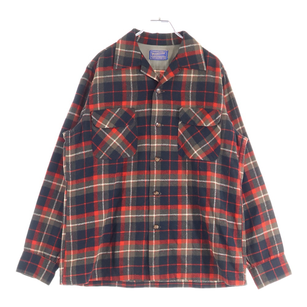 ペンドルトン 70s Ombre Check Board Shirt オンブレチェック 総柄