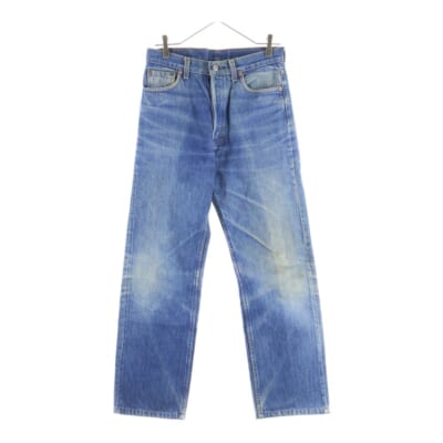90s 501XX 501-5900 ボタン裏555 USA製 ストレートデニムパンツ インディゴブルー Bランク