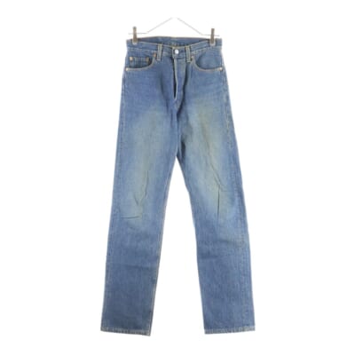 90s 501 501-0000 ボタン裏552 USA製 ストレートデニムパンツ インディゴブルー Bランク