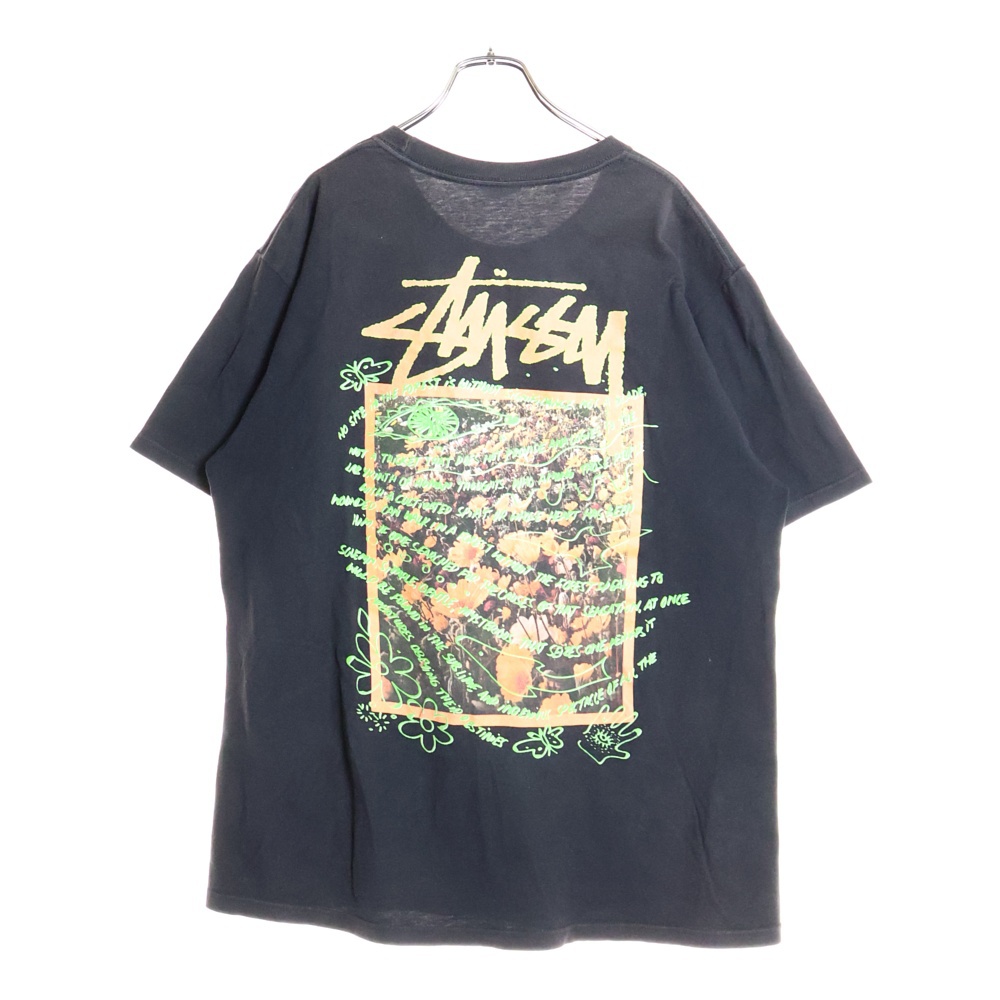 SUPER BLOOM TEE スーパーブルーム 半袖Tシャツ カットソー ブラック Bランク