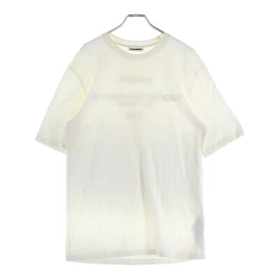 23AW T-Shirt バックロゴプリント 半袖Tシャツ ホワイト J22GC0140 J46219 Bランク
