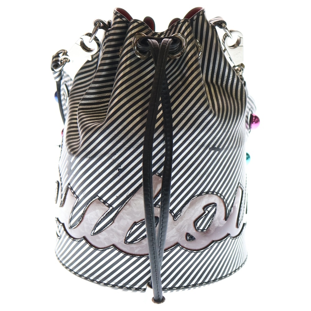 クリスチャンルブタン MARIE JANE マリージェーン レザー×PVC バケット