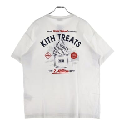 Treats Two Million トリーツ トゥー ミリオン フロントロゴ 半袖Tシャツ カットソー ホワイト Aランク