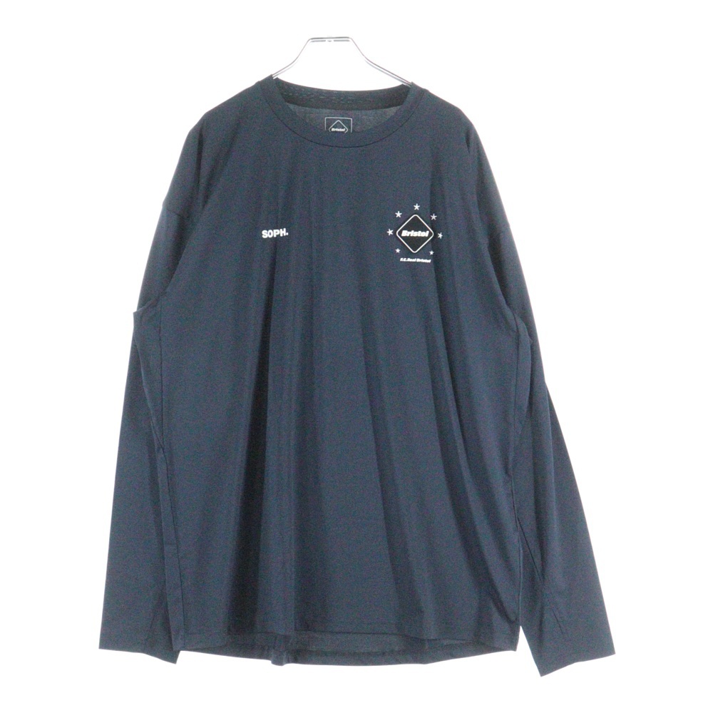 AUTHENTIC TEAM TOUR L/S TOP オーセンティック チームツアー 長袖Tシャツ ロンT ブラック FCRB-242017 Aランク