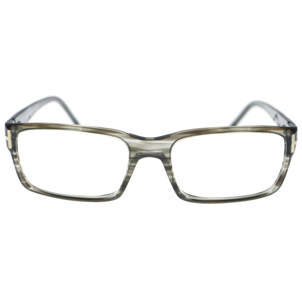 クリアフレーム スクエアアイウェア 眼鏡 グレー TF5013 Bランク