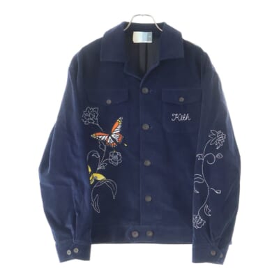 23SS CLEMENT SOUVENIR JACKET クレメント スーベニアジャケット ネイビー Aランク