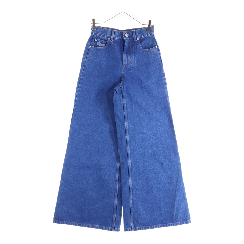 25AW オーガニックコットン ワイドデニムパンツ インディゴ PAJD0514XO USCU83 Sランク