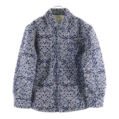 24AW Paloma Tile Jacquard Sheridan Jacket フリースジャケット ネイビー Aランク